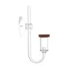 CAPASTEC CO2 Diffuser, Efficient Carbon Dioxide Distribution, Aquarium CO2 System, for Optimal Plant Growth, S, Clear, 1 Set