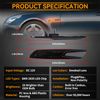 POPMOTORZ Side Indicator 2Pcs Dynamic Indicator Light Compatible with CanBus for 1 Series E81 E82 E87 E88.3 E90 E91 E92 E93.5 E60 E61,E84,E83 Side Marker Light Flowing 2 Pieces