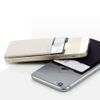 Sinjimoru Pocketbook Type Card Holder, Back Adherent Card Storage Case, Sinji Pouch Basic 2, blk