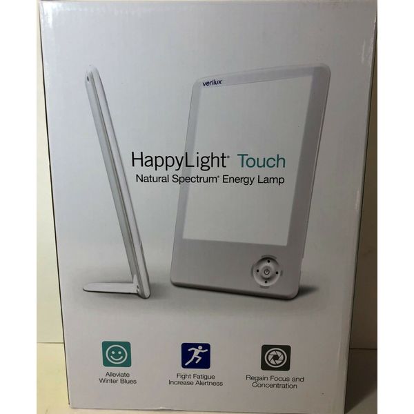 Verilux HappyLight Touch Natural Spectrum Energy Lamp VT23 Brand New In Box