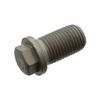 febi bilstein 48899 Oil Drain Plug without seal ring, 1 unit, Silber