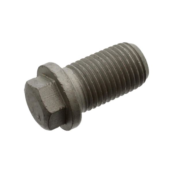 febi bilstein 48899 Oil Drain Plug without seal ring, 1 unit, Silber