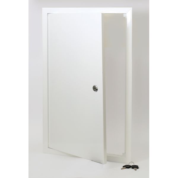 Metal Access Panel With Key Lock 200x400mm (8x16inch) Wall or Ceiling Access Hatch