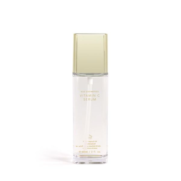 KU2 Cosmetics Vitamin C Serum für Gesicht mit Antibacterial | Anti-Aging Serum für Reduktion von Pigmentflecken & Akne | Gesichtsserum für Frauen mit Radiant Glow