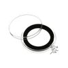 US Half Dollar Coin Capsules, Air-Tite Holders 30mm Black Ring, 25 Pack