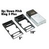 Up/Down Angle Mount Bracket Holder Wedge Ring 3 Plus Doorbell 5° / 10° / 15°