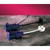 PENNINE Mains EU & UK Hook Up Adaptor Twin Pack
