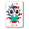 USA Flag Design Face Mask Image... - Light Switch Covers