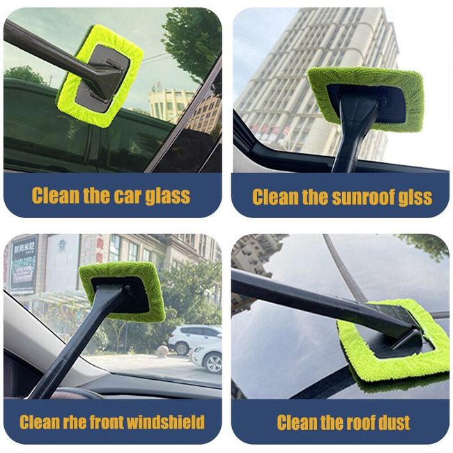 Car Window Cleaner Brush Windshield Cleaning Wash Tool Auto Glass