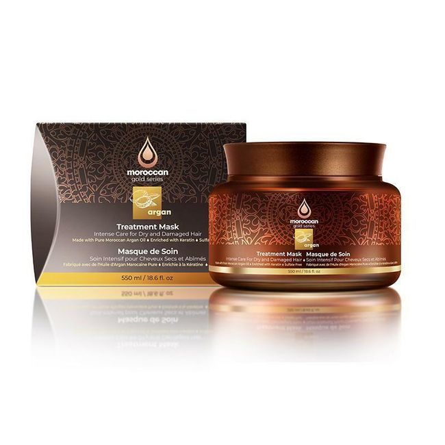 Moroccan Gold Series - Argan Treatment Mask 550 ml 16.9 Fl Oz