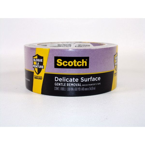 SCOTCH 2080 Delicate Surface Gentle Removal Painters Tape 1.88 in. x 60 yd.