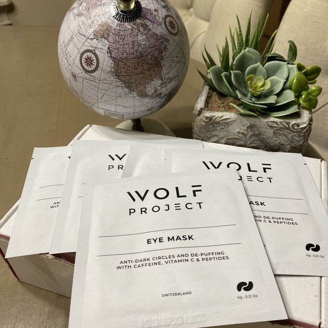 Wolf Project Eye Masks Anti-Dark Circles + De-Puffing Set of 5