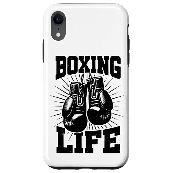 Boxing Life Boxers Gloves Training Workout Boxing Lovers Case for iPhone XR