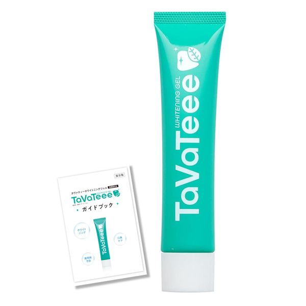 Tavati Official Whitening Toothpaste (Home Whitening Toothpaste Gel), Non-Abrasive, Quasi Drug, Home Whitening, Teeth Whitening, 1 Piece (Official Guide Book)