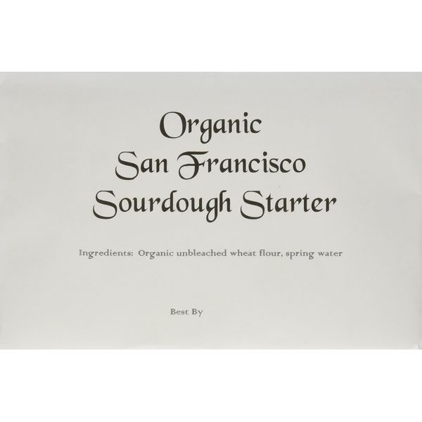 San Francisco Original Sourdough Starter with Unconditional Replacement Guarantee