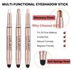Metfdlaig Cream Eyeshadow Stick, Dark Brown, 09#