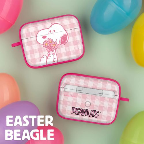 Peanuts Easter HDX Case Cover Compatible with Apple AirPods Pro 1 & 2 (Happy Easter)