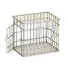 Dollhouse Miniature 1:12 Scale Small Galvanized DOG Cage Eiwf307