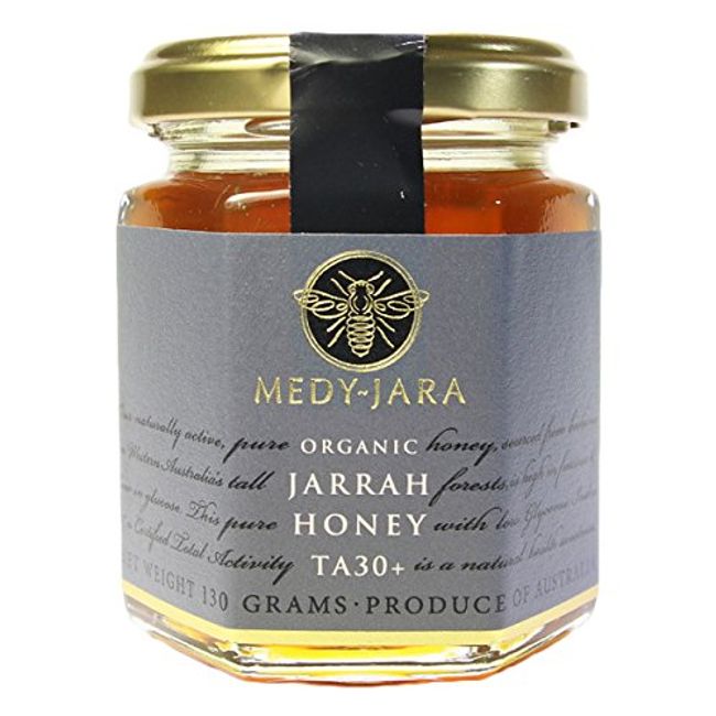 Unheated Organic Raw Honey, Jala Honey, TA, 30+ 4.6 oz (130 g), Healthy Vitality Similar to Manuka Honey