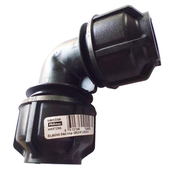 Philmac 20mm (1/2") Poly Equal Elbow 9522