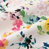 Francfranc Flower Cotton Full Apron Yellow