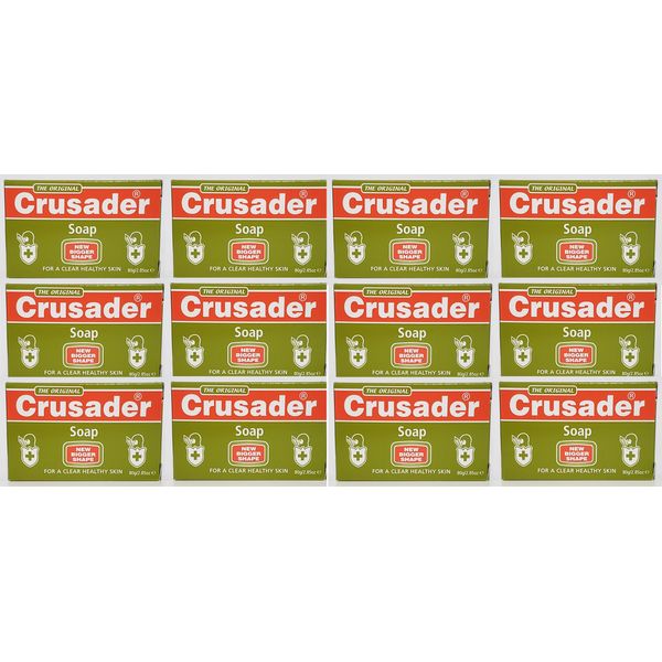 Original Crusader Deep Cleansing Bar Soap 2.85oz [12-pack]