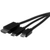 StarTech.com USB-C HDMI Cable Adapter - 6 ft / 2m - 4K - Thunderbolt Compatible - HDMI / USB C / Mini DisplayPort to HDMI Cable