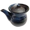 Rustic Blue  Porcelain Soy Sauce Dispenser Bottle 8 oz