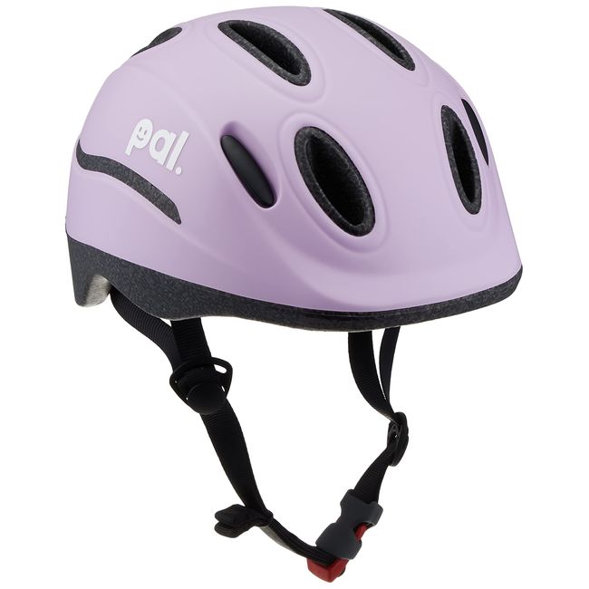 OGK KABUTO PAL H Bicycle Helmet for Kids, Prune Purple, Head Circumference: 19.3 - 21.3 inches (49 - 54 cm), Hanging Header Package, S