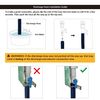 Kitchen Sink Single Proportioner, Detergent Sanitizer Dispenser W/E-Gap, 8162E