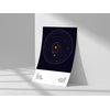 Forefrontdesigns Personalised On your anniversary solar system poster print, framed/unframed