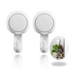 KAMIHO Suction Cup Hook, Suction Hook, Strong, Bath Hook, Wall, Won't Scratch (Thin Hook)