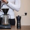 Hario, Transparent Black Mini Mill Plus | Compact & Adjustable Hand Coffee Grinder with Ceramic Burrs, Plastic,24g