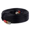 SSL BNC Video Power Cable For CCTV Camera DVR Security System (30M, Black)