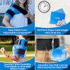 Soft Gel Shoulder Ice Wrap By Cool Relief (Blue Color)