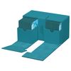 Ultimate Guard Twin Flip`n`Tray 200+ XenoSkin Monocolour Petrol Blue