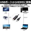 Felimoa 1.8m USB 3.0 HDMI Adapter Cable HD (2025)