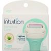 Schick Intuition Sensitive Skin Womens Razor Refills with Vitamin E & Aloe, Pack