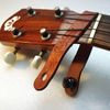 Ukulele Strap Easy Connect Belt (Brown)