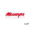 Moon Eyes Sticker MOONEYES Bold Font Yellow