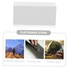 IMIKEYA Multi-purpose Flattening Stone Block White Corundum for Sharpening Stone and Tile Correction