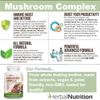 Three Pack - Mushroom Complex, Lions Mane, Reishi, Shiitake, Chaga, Maitake