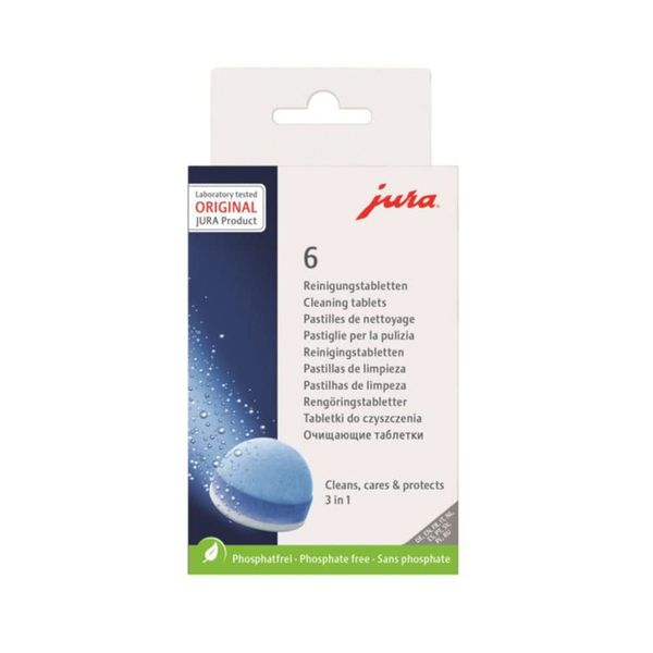 jura cleaning tablets 6 pack