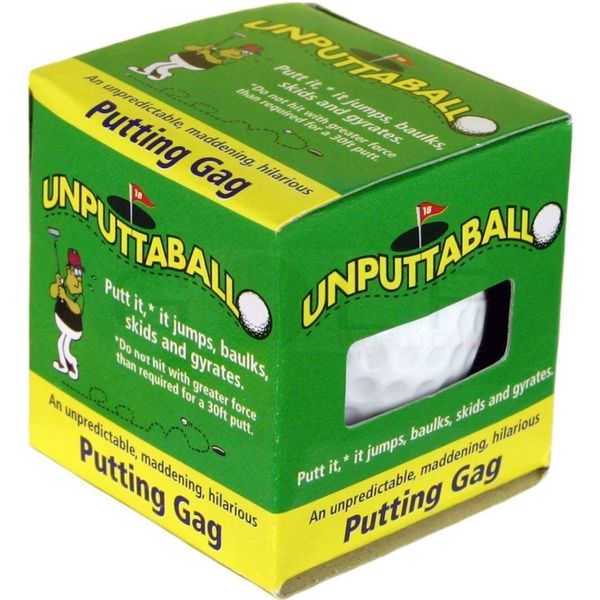 Unputtable Golf Ball ~ Moving Wiggling Wobble  ~ Gag Prank Trick Joke