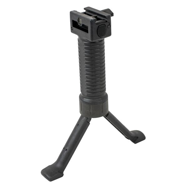 Frontgriff Monopod mit integriertem Zweibein passend für 20-22mm Picatinny Schiene