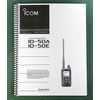 Icom ID-50 Basic Manual: 88 pages & Protective Covers!