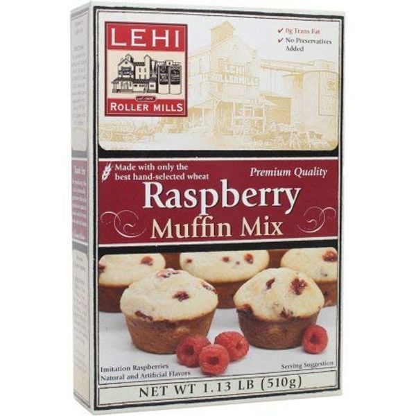 Lehi Roller Mills Raspberry Muffin Mix (Pack of 2)