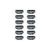 YOYO Fixing Hardware, One-Touch Pins, Wig Pins, Extension Pins, Hook Type, Clip Stopper, Hat Pins, Wig, Fastening Pins, Set of 12, black (black 19-3911tcx)