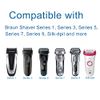 Charger Replacement for Braun Charger, 12V Power Cord Compatible with Braun Shaver Series 3/7/5/1/9, Razor 3040s 310s 340S; 5190cc 5040s; 740S 7865cc; 9290cc 9095cc and more models