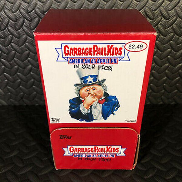 GARBAGE PAIL KIDS 2016 AMERICAN AS APPLE PIE EMPTY GRAVITY FEED BOX TARGET STYLE